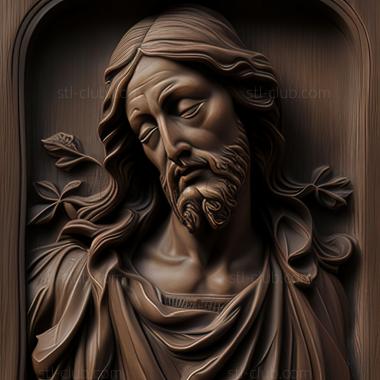 3D model st jesus (STL)